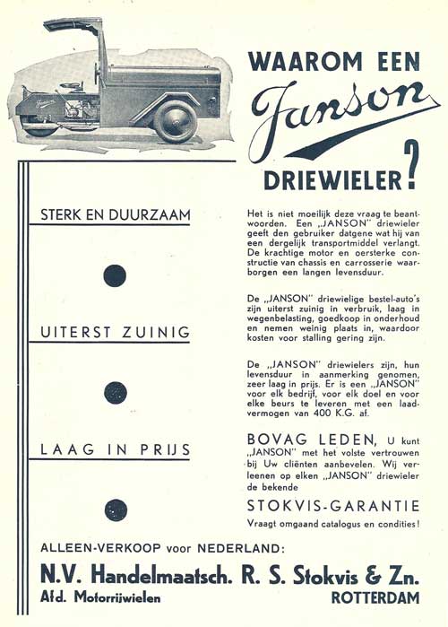 Janson-stokvis
