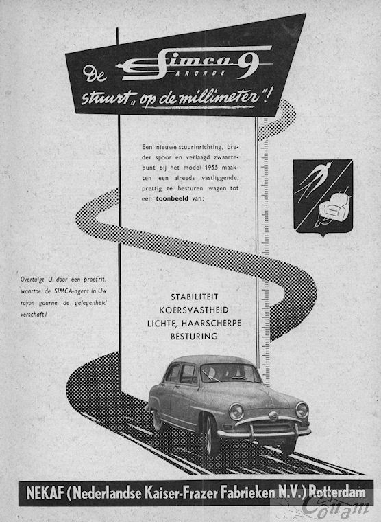 SimcaNekaf1955 advertentie 1955