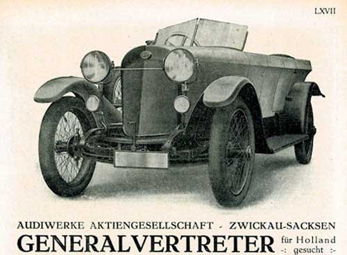 audi 1921 importeur gezocht