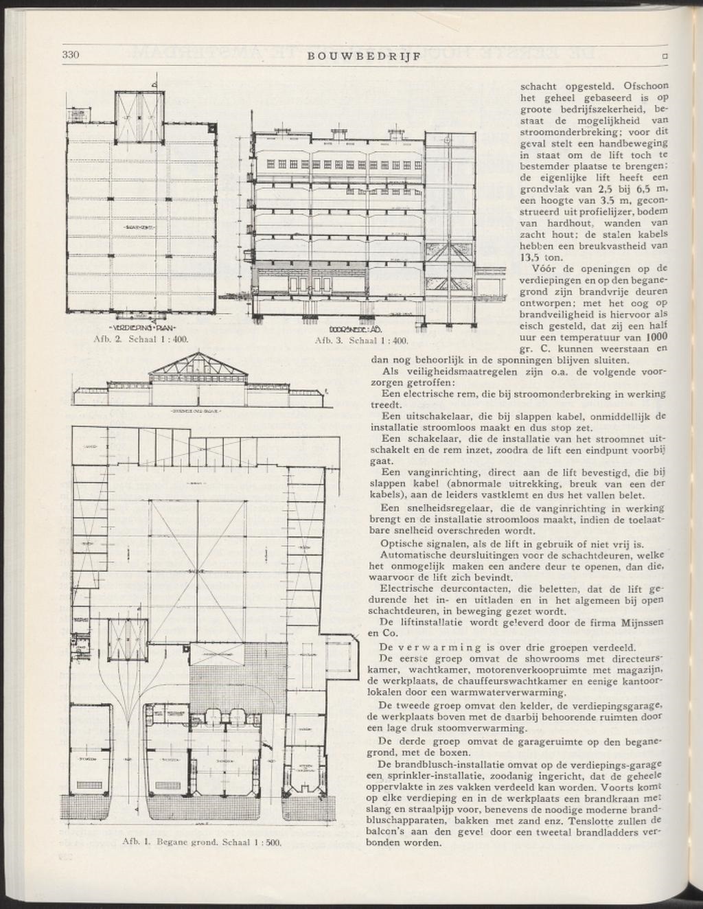 1927 8 juli Het bouwbedrijf maandblad voor bouwkunde techniek en handel jrg 4 1927 no 14 08 07 1927 1