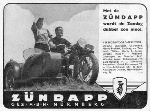 Zundapp 19380813 zundapp gmbh AK