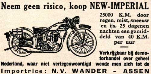 new imperial 1931 Wander