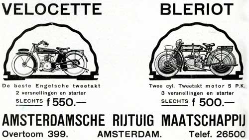 velocette bleriot 1924 04 23 arm