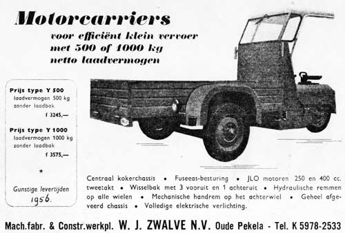 Zwalve 19560000 motorcarrier