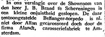 Alandt carrosserie 19220520 Het vaderland