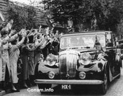Roos 1946 daimler Bernhard en juliana