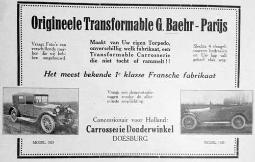 donderwinkel carrosserie 1924 1925