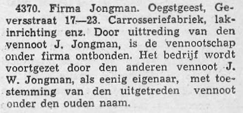 jongman carrosserie 19371231