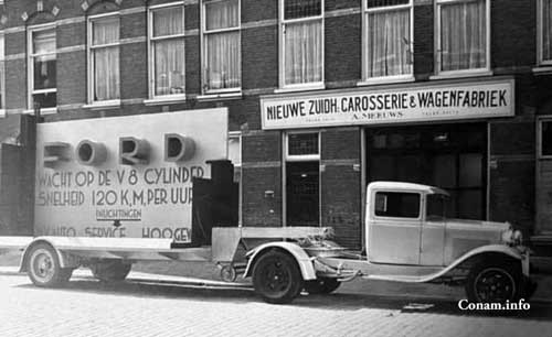 nieuwe zuidh carrosserie en wagenfabriek meeuws kepplerstraat den haag
