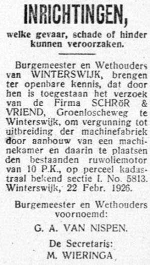 schror vriend 19260226 de g