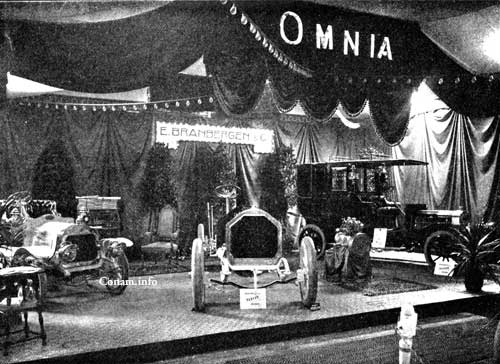 afbeelding 4 De stand van Branbergen op de expositie in de Haagsche Dierentuin in 1907