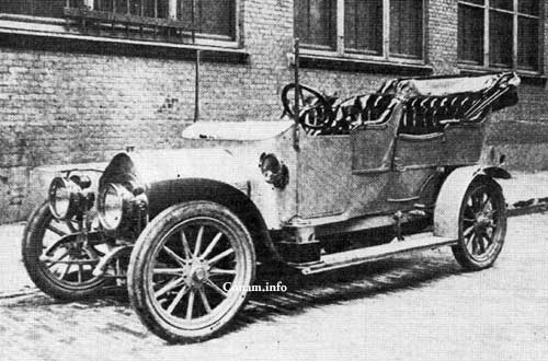 afbeelding Een Omnia 15 20pk uit 1910