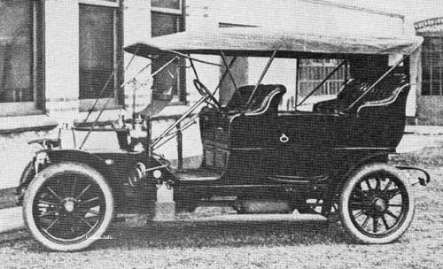 afbeelding Omnia Double Phaeton 1911 bestemd voor de export naar Indië