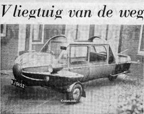 vliegtuigauto cazemier