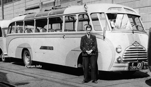 Diamond T bus DETO 1 bj. 1947 met ECF carrosserie nr
