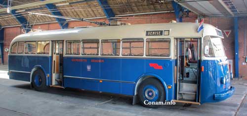 Trolleybus 101 Arnhem remise