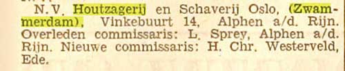 borgman houtzagerij