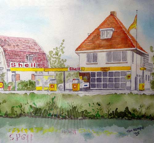 shell station rijksstraatweg de Meern wildt