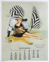 vespa kalender 1961