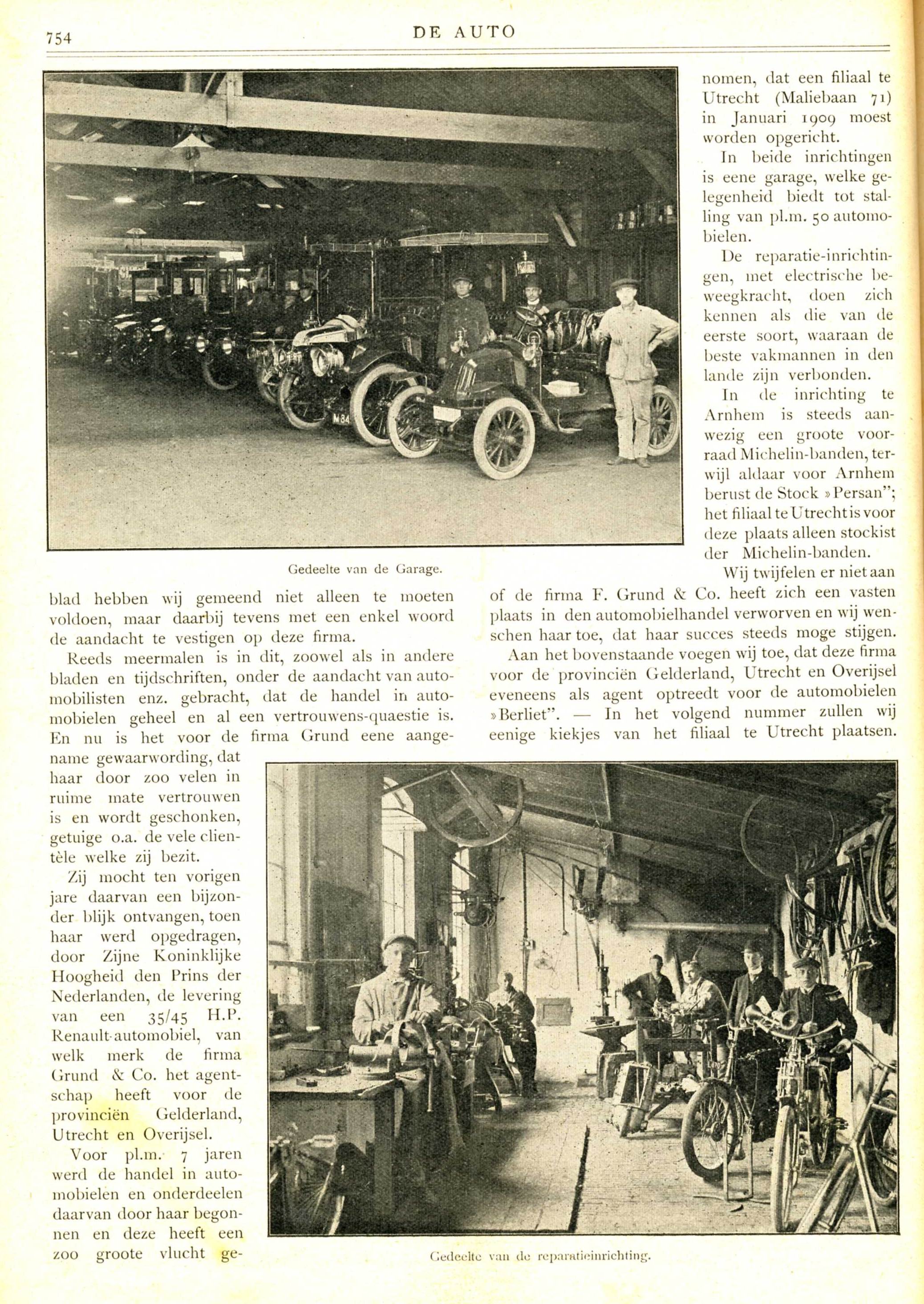img219 Grund Arnhem 19090729 De Auto