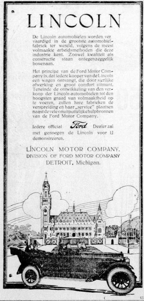 Lincoln 19240417 diversen