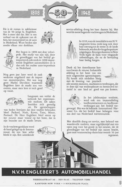 Englebert 1948 adv50jaar