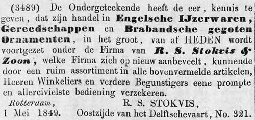stokvis 18490503 ijzerwaren NRC