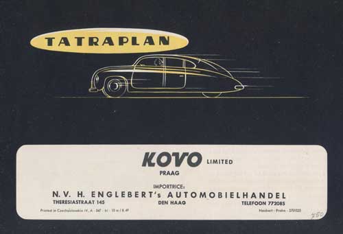 tatra T600 1948ca Englebert kovo