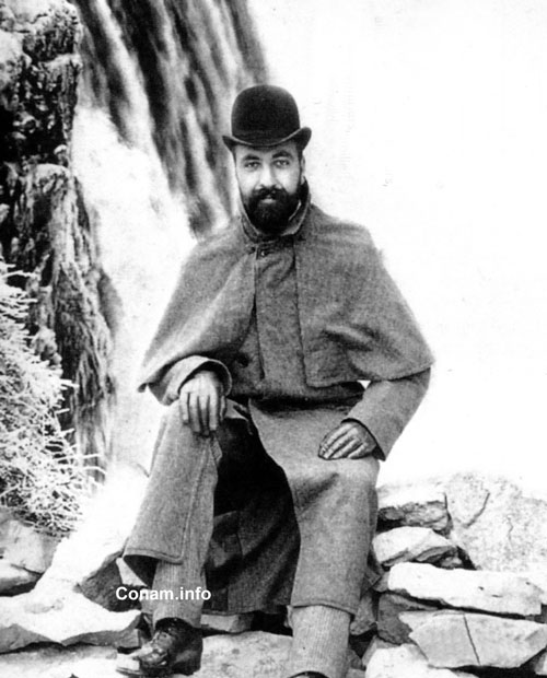 afbeelding 3 Charles Theodoor Chuck Stork in 1922 bij de Niagarawatervallen