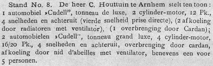 Cudell 19040213 houttuin Ned sport