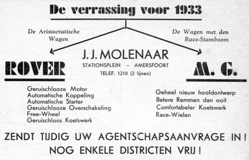 MG Rover 19330112 molenaar