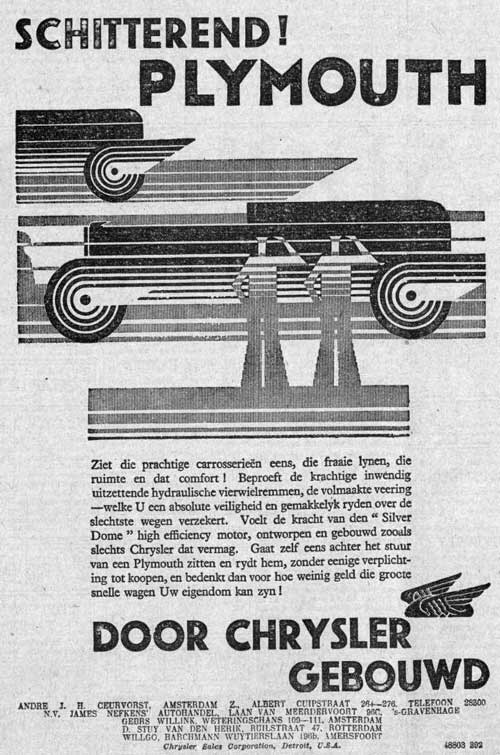 Plymouth 19290221 ceurvorst Maasbode