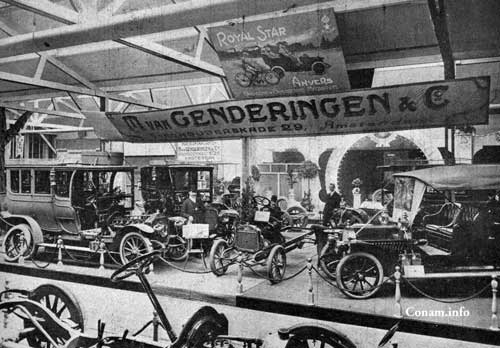 royal star prima opel 19080000 genderingen RAI 1908 Stand M van Genderingen