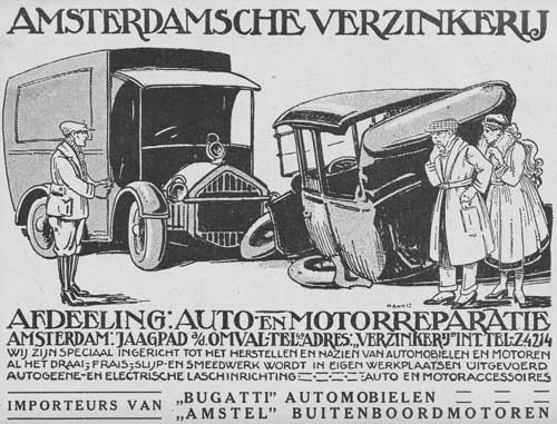 Advertentie 1921