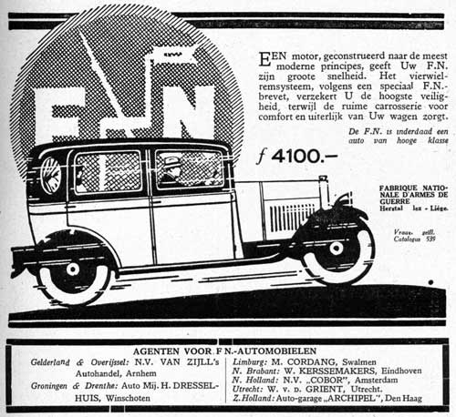 Advertentie april 1927