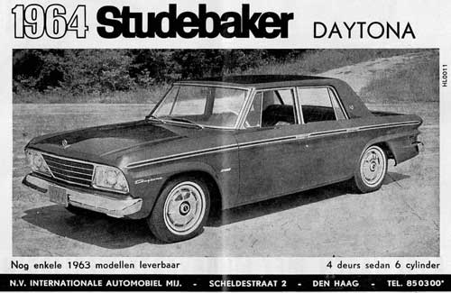 Studebaker daytona 19640000 iam