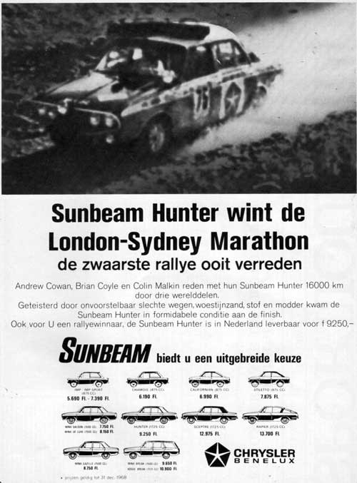 advertentie januari 1969