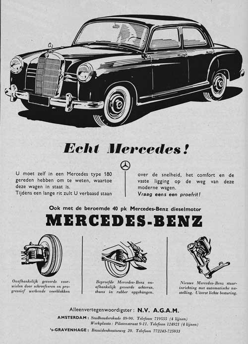 Mercedes 19550129 agam AK