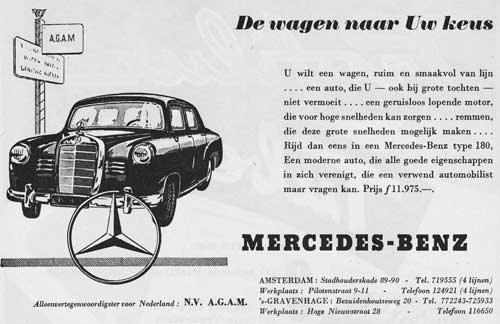 Mercedes 19550402 agam AK