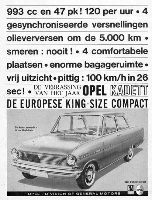 Opel Kadet 19630125 gm AR