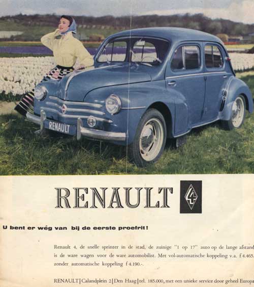 Renault 19570718 renault De Auto