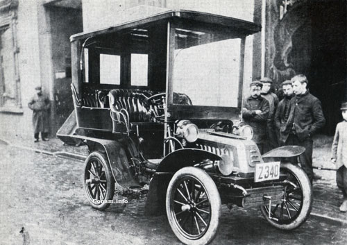 Z 340 De Dion Bouton 1904 demi limousine