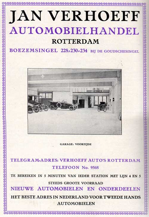 verhoeff 19150000 Advertentie uit Auto Leven jaarboek 1915