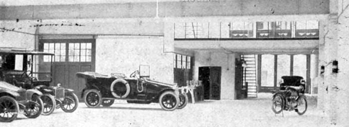 verhoeff 19161108 Auto Leven Foto Garage Jan Verhoeff Interieur 1