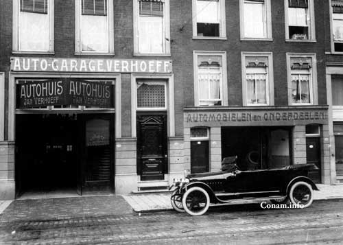 verhoeff 19200000 Het pand aan de Boezemsingel circa 1920